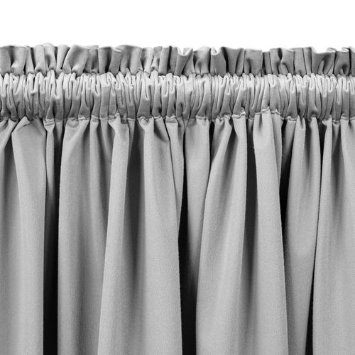 Zasłona VILA velvetowa z tunelem 530x225 butelkowa zieleń wzór 2 Homede na Arena.pl