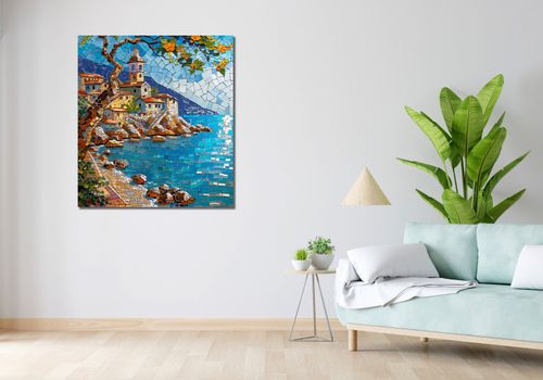 Obraz 90x100cm Mozaikowa Układanka na Arena.pl