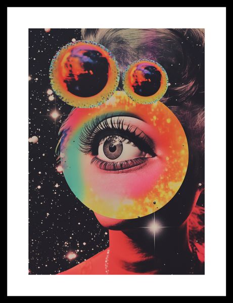 Plakat 25x35cm Oko w Kosmosie zdjęcie 3