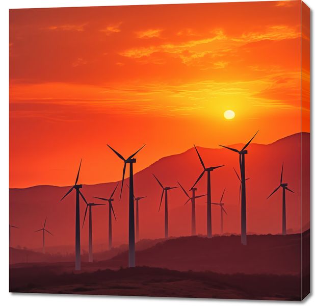 Obraz 90x90cm Energia Nowej Ery zdjęcie 1