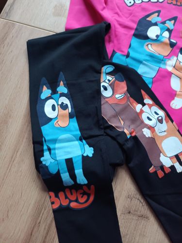 Komplet bawełniany BLUEY r. 4-5 lat na Arena.pl