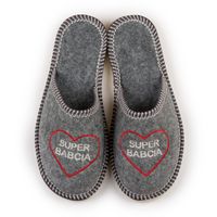 Ciepłe Kapcie Super Babcia Prezent Dla Babci Pl 38