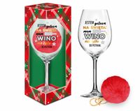 kieliszek do wina 700ml - Jestem gotowa na święta