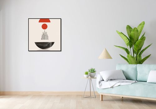 Plakat 70x70cm Półokrągła Forma na Arena.pl