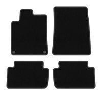 Dywaniki welurowe BASIC do Citroen C5 I 2001-2008 czarne