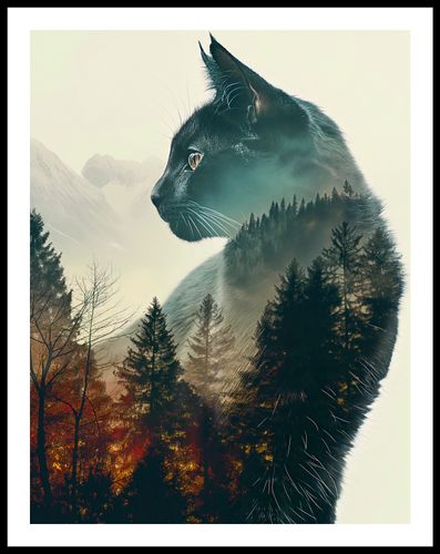 Plakat 50x65cm Koci Duch Lasu na Arena.pl