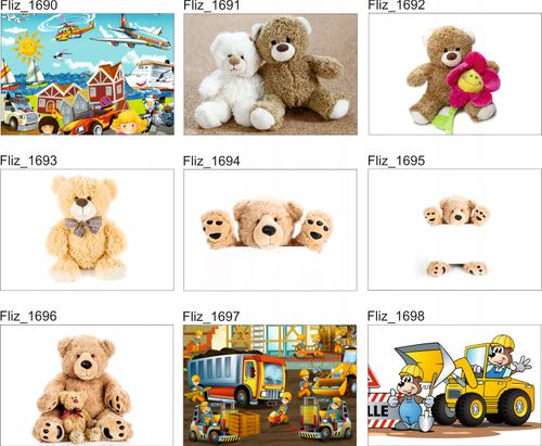 FOTOTAPETA dziecięca SAMOLOT HELIKOPTER MIASTECZKO na Arena.pl