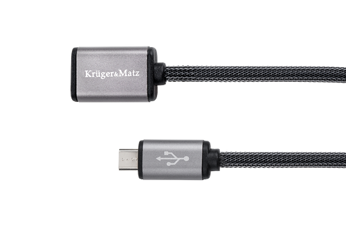 KM0333 Kabel USB - micro USB gniazdo-wtyk 0,2 m K na Arena.pl