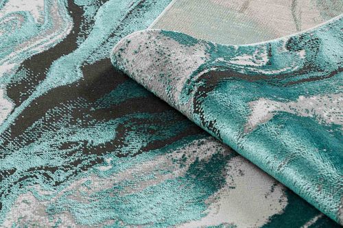 RUG/LU/WELLI/ABSTRACT/GREEN+ANTHRACITE/140x190 na Arena.pl