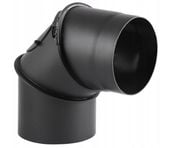 KOLANO SPALINOWE NASTAWNE czarne fi160/90 HIT!