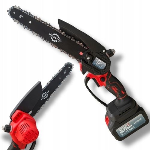 PIŁA ŁAŃCUCHOWA BEZSZCZOTKOWA AKUMULATOROWA PILARKA 6" + 8" CALI 2 AKU na Arena.pl