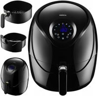 FRYTKOWNICA BEZTŁUSZCZOWA FRYTOWNICA KERCH ALEXA AIR FRYER 6,5L 1800W