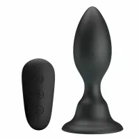 mr play model 12 trybow wibracji czarny pilot silikonowy system