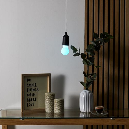 Lampa wisząca żarówka multikolor czarna na Arena.pl