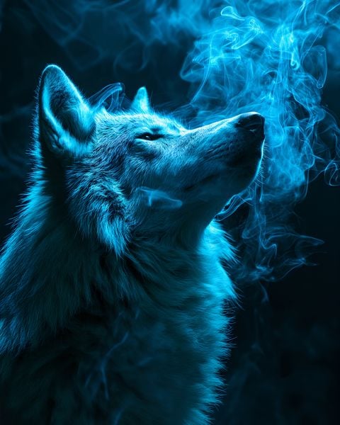 Plakat 40x50cm Oddech Wilka zdjęcie 1