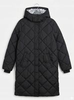 NEXT KURTKA CZARNY DŁUGI 15Y 166CM