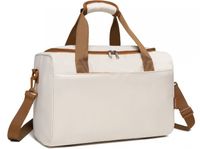 Biała Torba Podręczna do Samolotu RYANAIR 40x20x25 Damska Mała Kono Doop