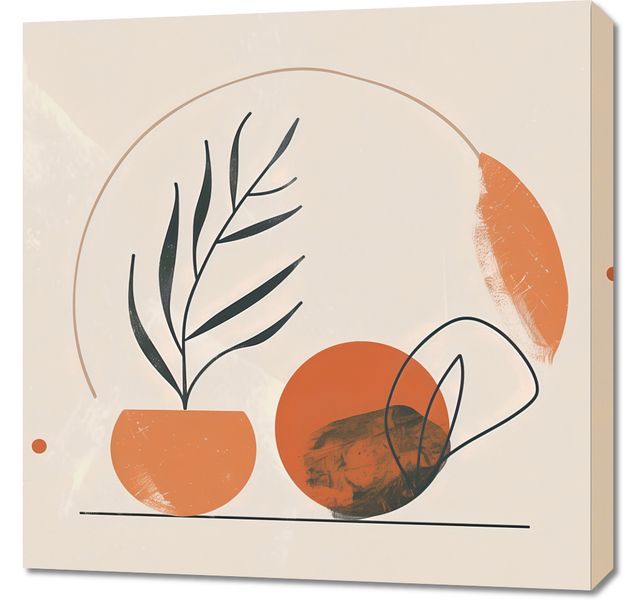 Obraz 70x70cm Tonacja Pasteli zdjęcie 1