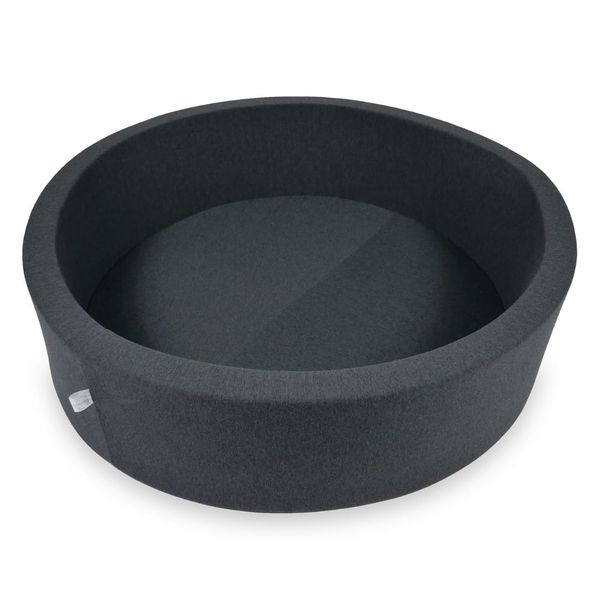 Suchy basen 110x30cm grafitowy bez piłek zdjęcie 1