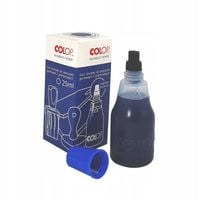 TUSZ DO PIECZĄTEK gumowych i polimerowych wodny nieieski COLOP 25 ml