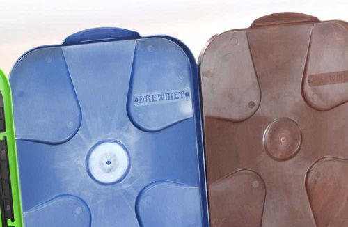 stojak do segregacji odpadów (5-stanowiskowy) niebieski, zielony, brązowy na Arena.pl