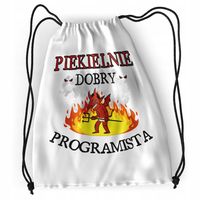 Plecak Programisty Sportowy Szkolny Worek Torba Z Nadrukiem Ze Zdjęciem