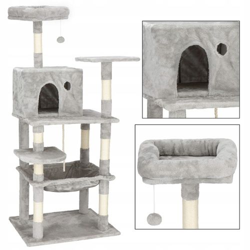 DRAPAK DLA KOTA DUŻY WIEŻA LEG KOTÓW DOMEK SŁUPEK 7 POZIOMÓW WYSOKI na Arena.pl