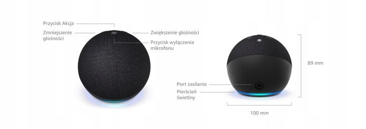Głośnik Inteligentny Amazon Echo Dot 5 Niebieski zdjęcie 4