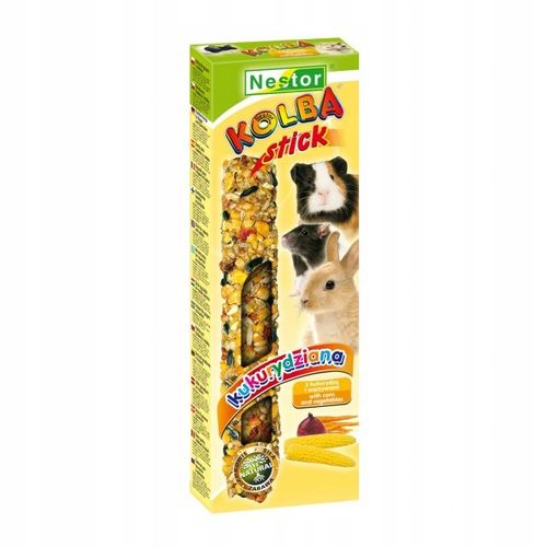 NESTOR Kolby dla gryzoni MIX SMAKÓW 10x 115g na Arena.pl