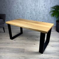 STOLIK KAWOWY 100x50 CM GRUBE LITE DREWNO DĄB