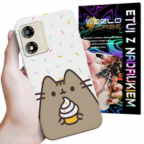 ETUI CASE DO MOTOROLA MOTO E13 - SŁODKI KOTEK KOT OBUDOWA PLECKI na Arena.pl