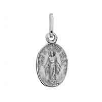 SREBRNY MEDALIK Z MATKĄ BOSKĄ CUDOWNĄ PRÓBA SREBRA 925