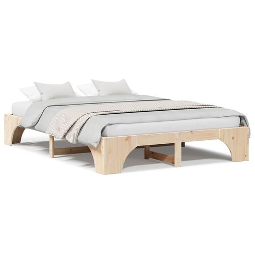 Łóżko 140x200 cm z litego drewna sosnowego na Arena.pl