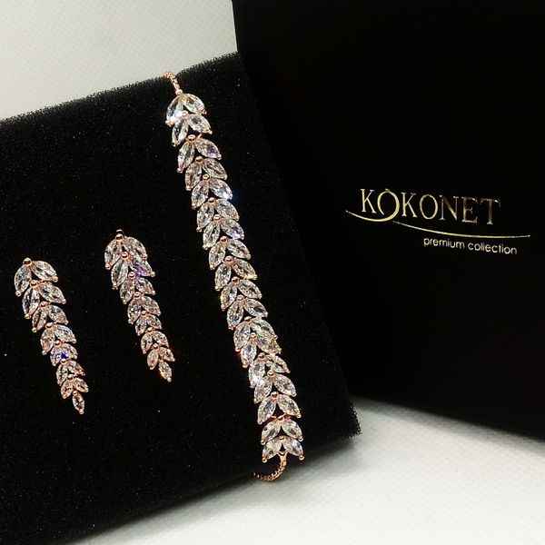 Komplet ślubny BERTA rose zdjęcie 1