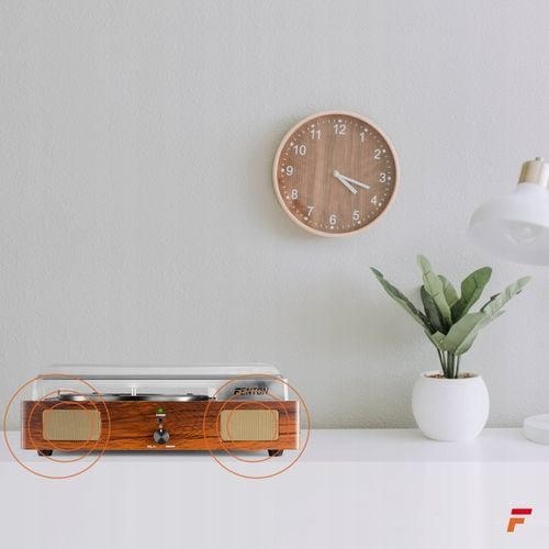 Gramofon retro USB MP3 z Głośnikami + Konwersja Winylu na Arena.pl