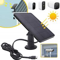 4W 5V ŁADOWARKA DO PANELU SŁONECZNEGO DO KAMERY BEZPIECZEŃSTWA Z MICRO USB