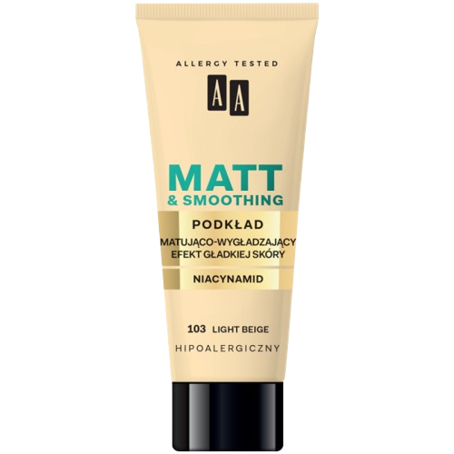 AA Make Up Matt Podkład matujący 103 Light Beige zdjęcie 1