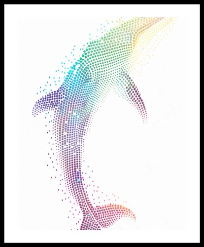 Plakat 40x50cm Spektrum Oceanu na Arena.pl