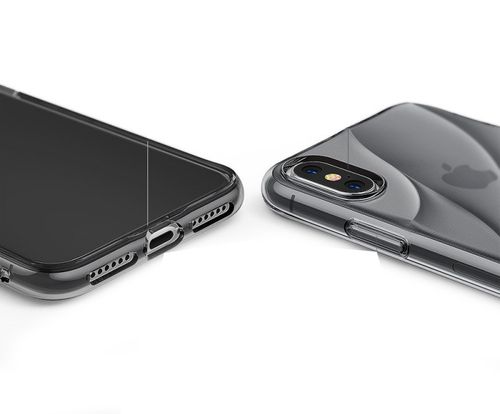 REARTH RINGKE FLOW Apple iPhone X - SMOKE BLACK na Arena.pl