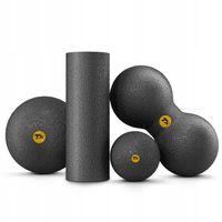 Zestaw do masażu roller wałek piłka duoball lacrosse EPP 4w1 Trex