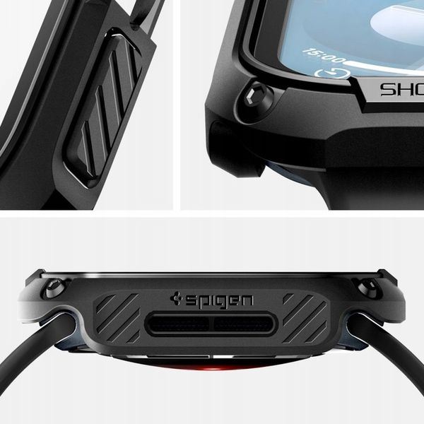 SPIGEN TOUGH ARMOR APPLE WATCH 10 (46 MM) BLACK zdjęcie 16