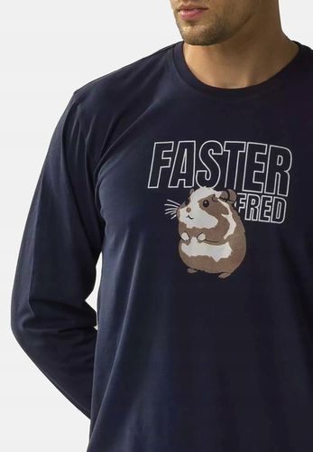 ATLANTIC piżama męska długi rękaw długie spodnie NMP rozmiar XXL na Arena.pl