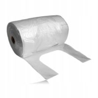 REKLAMÓWKI FOLIOWE JEDNORAZOWE GRUBE NA ROLCE ROLKA 21x47cm HDPE 1000szt