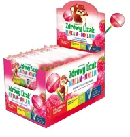Lizak Kulka O Smaku Malinowym Z WitaminĄ D I C Bezglutenowy 6 g