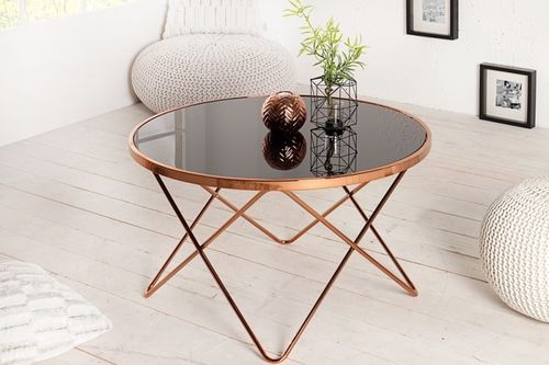Stolik DECO 85cm miedziany na Arena.pl