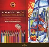 Kredki ołówkowe Polycolor 36 kolorów Koh-i-noor