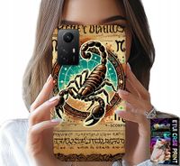 ETUI DO XIAOMI NOTE 12S 4G - SKORPION ZNAK ZODIAKU ASTRONOMIA + FOLIA