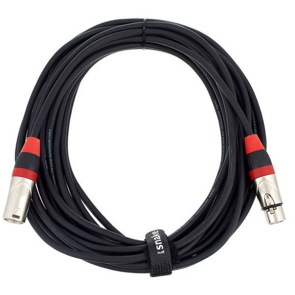 Kabel Mikrofonowy XLR pro snake TPM 10m Czerwony Ring zdjęcie 2