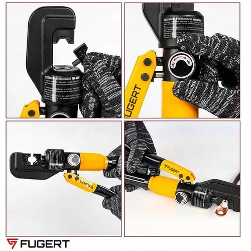 ZACISKARKA DO TULEJEK PRASKA DO KABLI SZEŚCIOKĄTNA HYDRAULICZNA + na Arena.pl