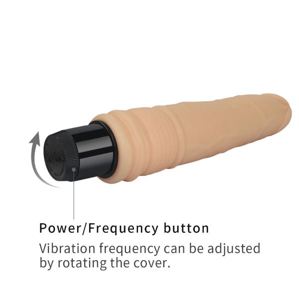 7.5'' Xtreme Feel Cyberskin Vibrator zdjęcie 5